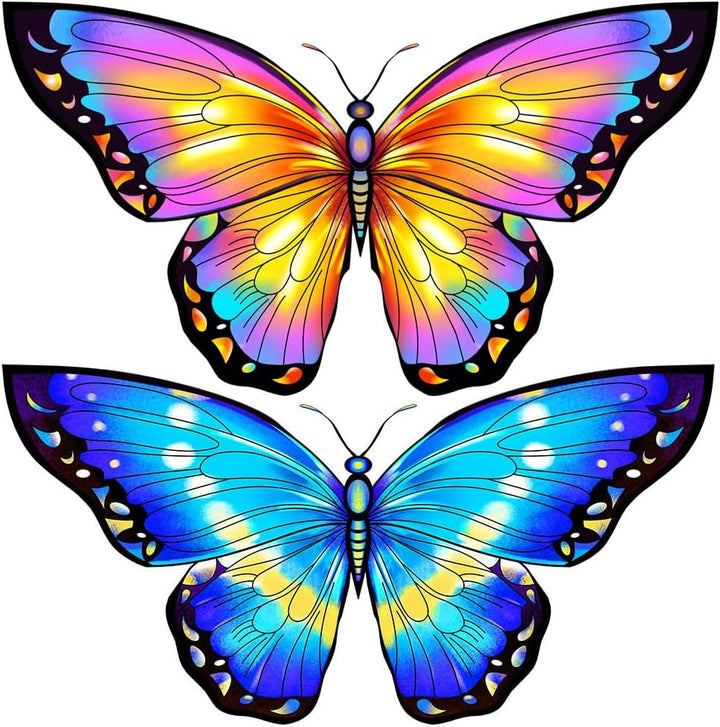 Butterfly Kites for Kids & Adults,55" X 28" Large Beginner Kite for Kids Ages 4-8,Easy to Fly for Beginners, Each Kite with 300Ft Line Handle,Beach Kites for Outdoor Activities & Family Trip
