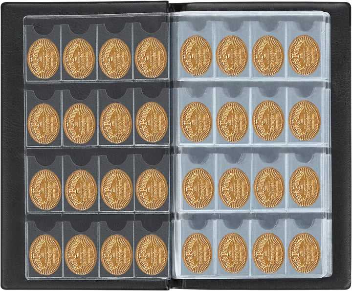 Pressed Penny Collecting Book Album, Holds 160 Coins, Collector'S Pressed Penny Holder Collection Book