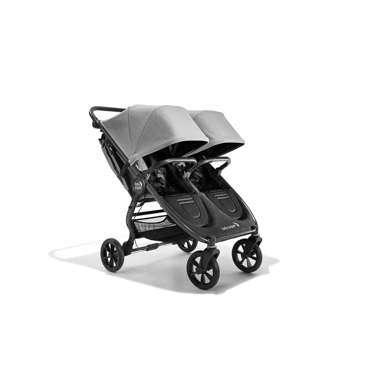 City Mini GT2 All-Terrain Stroller Black Complete with Adjustable Handlebar Hand-Operated Parking Brake and Car Seat Adapter
