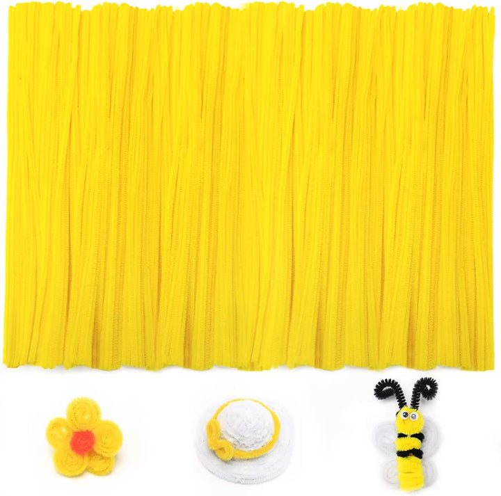 200Pcs 20Colors, Pipe Cleaners, Chenille Stems, Pipe Cleaners for Crafts, Pipe Cleaner Crafts, Art and Craft Supplies