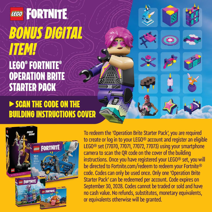 Fortnite Durrr Burger Building Set - Kids Toy for Gamers, Ages 9+ - Display Model, Collectible Fortnite Toy - Gift for Boys & Girls - 77070
