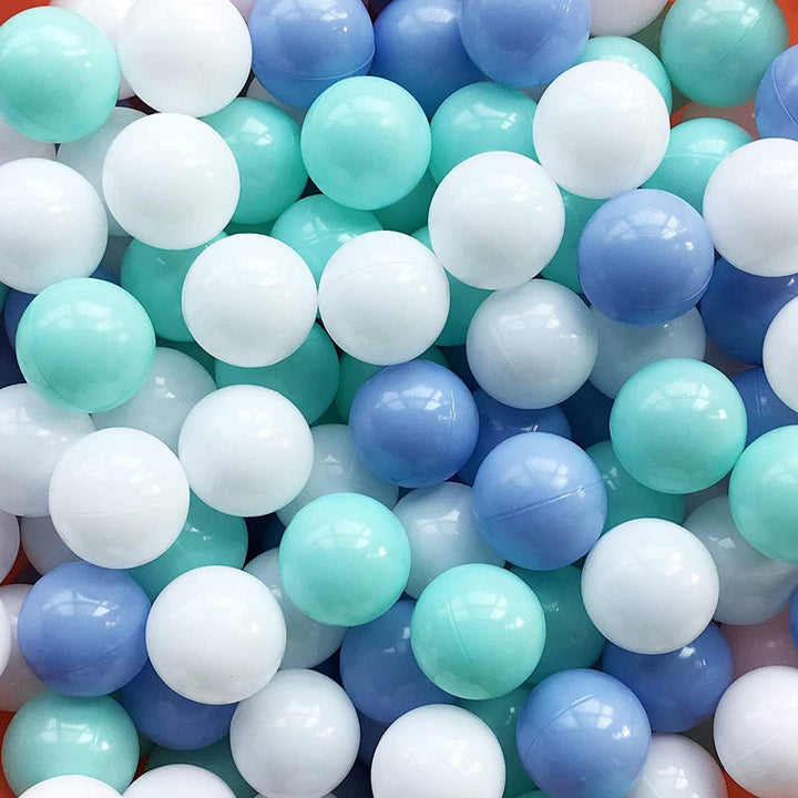 Ball Pit Balls for Toddlers, BPA Free Crush Proof Plastic Toy Balls for Ball Pit, Children'S Pool Water Toys, Macaron Ocean Balls for Play Tent 2.15 Inch Pack of 100…