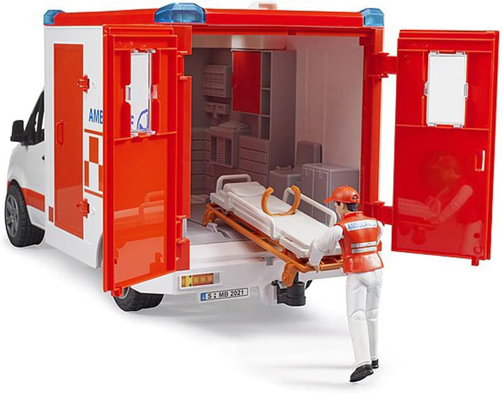 02676 MB Sprinter Ambulance with Driver and Light + Sound Module