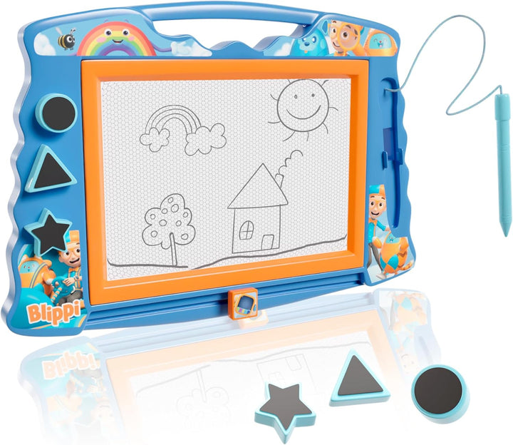 PAW Patrol Magnetic Drawing Board with Stylus and 3 Stamps, for Girls or Boys (Pink)…