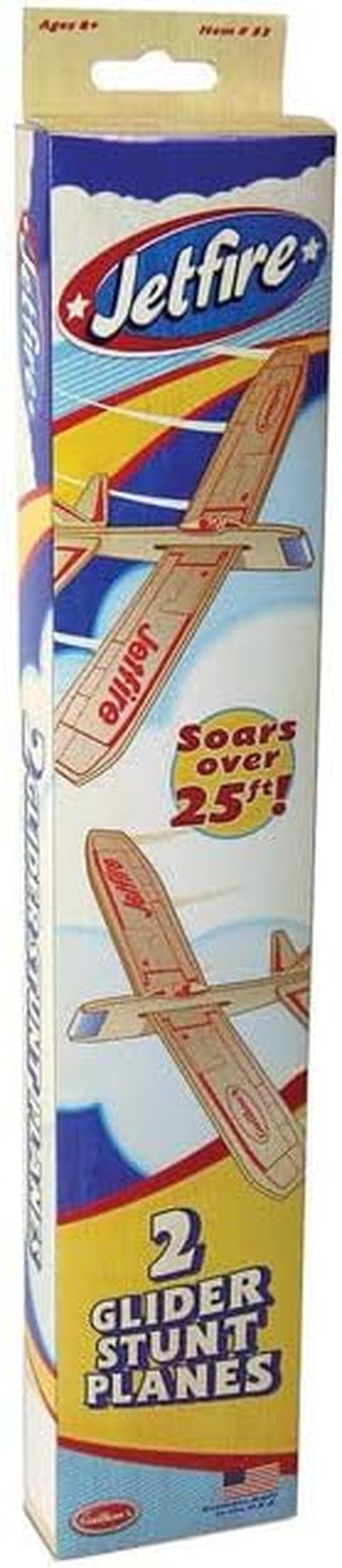 JETFIRE BALSA GLIDER 2PK18