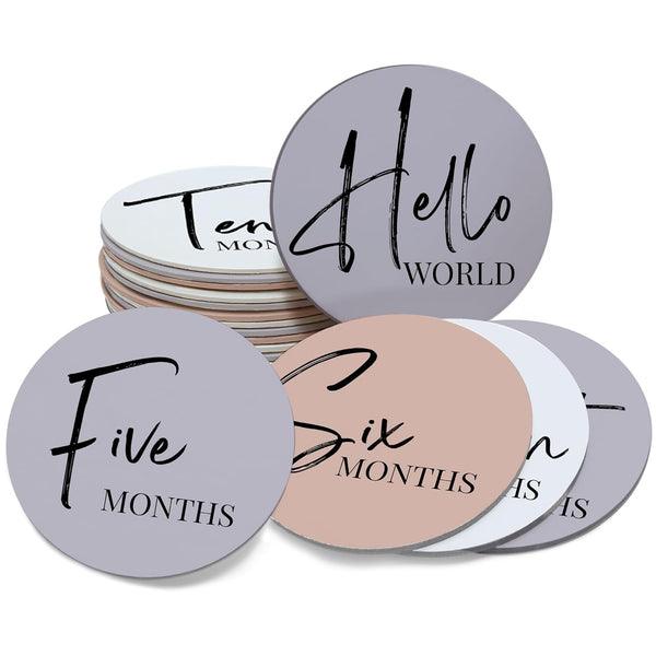 ® Baby Monthly Milestones, Monthly Milestone Signs, Baby Announcement, Baby Age Milestone Keepsakes and Photo Props