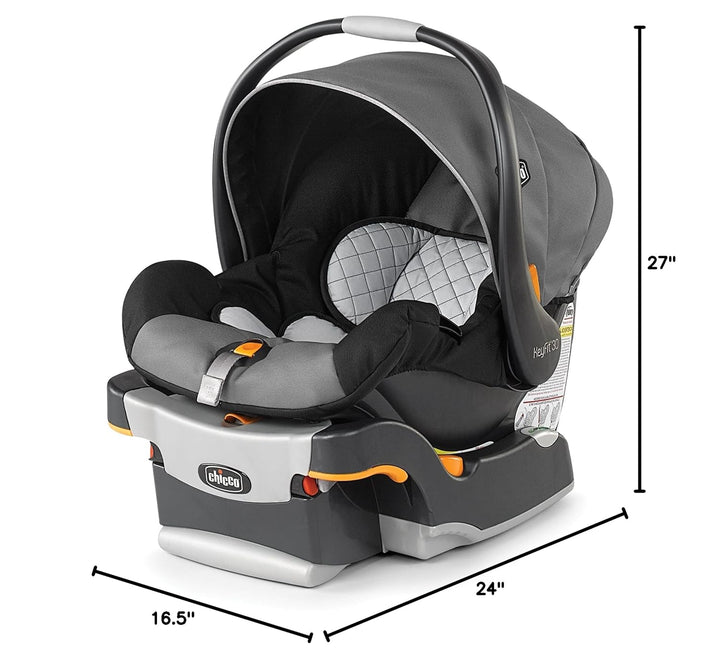 Keyfit® 30 Infant Car Seat and Base, Rear-Facing Seat for Infants 4-30 Lbs., Infant Head and Body Support, Compatible with  Strollers, Baby Travel Gear | Orion/Grey