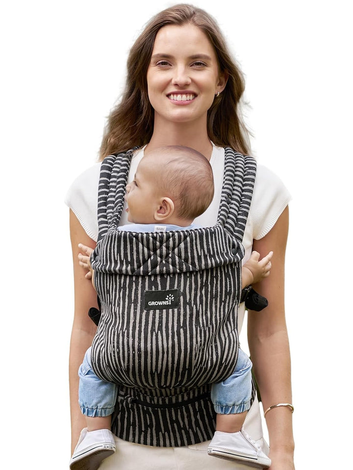 Baby Carrier Newborn to Toddler, Ergonomic Baby Toddler Carrier Slings Wraps with Head Support, Easy to Wear, Infant Carrier Baby Gift, Travel and Hiking Friendly,For 7 to 44 Lb(Houndstooth)