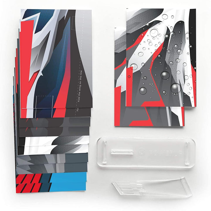 12 Paper Airplane Templates for  2.0 & 4.0. Color Paper Airplanes Templates and Display Stand for Plane.  2.0 or 4.0 Is Not Included