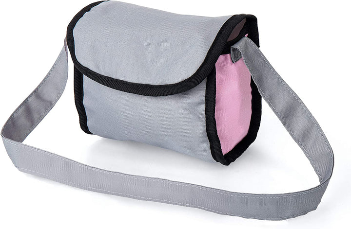 Design Baby Doll Trendy Pram in Grey/Pink, 67 X 41 X 68 Centimeters, 1300800