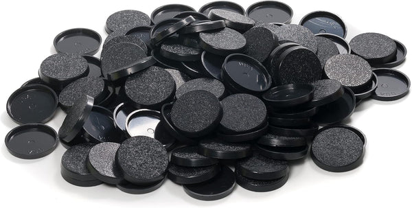 32Mm Textured Plastic round Bases or 1.26 Inch Wargames Table Top Games 120 Count