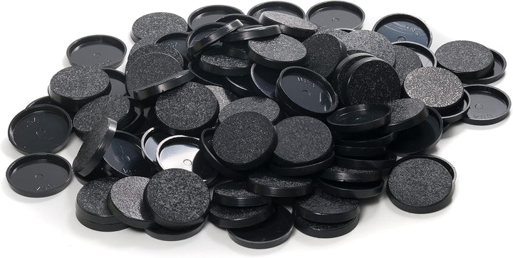 32Mm Textured Plastic round Bases or 1.26 Inch Wargames Table Top Games 120 Count