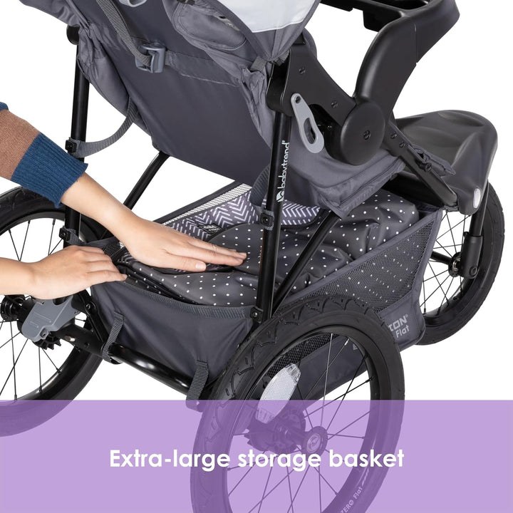 Expedition® Zero Flat Jogger with LED Lights, Dash Grey