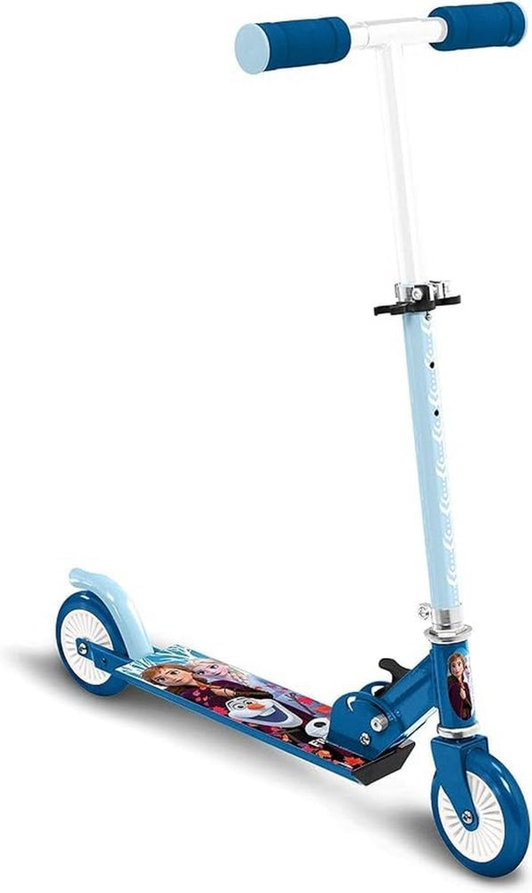 Disney Anna, Elsa, RN244042, Frozen II Folding Scooter, Blue, One Size