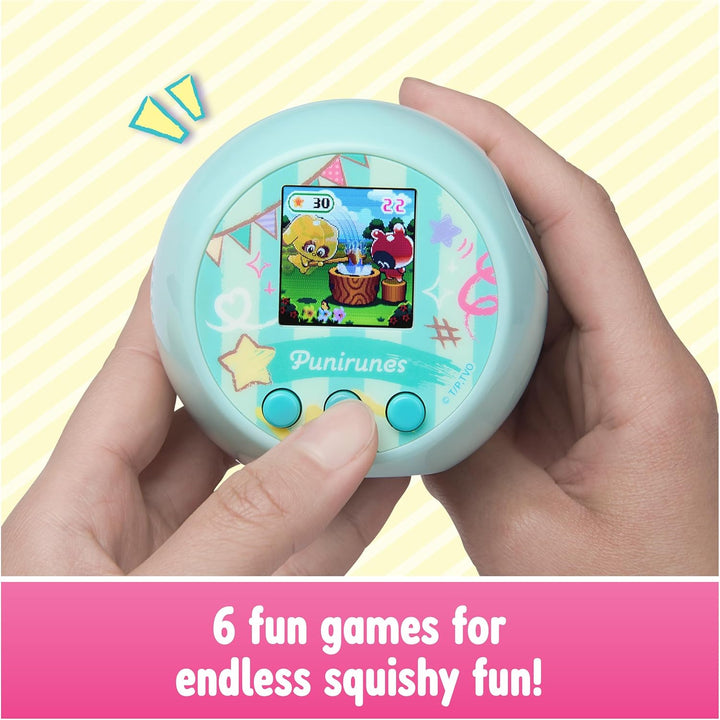 , Interactive Digital Toy with 55 Squishy Characters Inside, Reacts to Touch, Color Display, Kids Toys for Ages 5 and Up