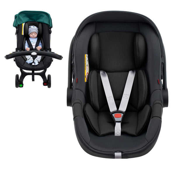 Infant Car Seat Insert, Ultra-Thick Carseat Head Support for Newborn, Breathable Mesh Baby Car Seat Cushion with Filled Sponge, Universal Baby Car Seat Head Support for Stroller, Swing, Carseat