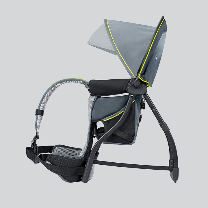 Smartsupport Aluminum Frame Backpack Carrier, Lightweight Baby Backpack Carrier | Solar/Grey