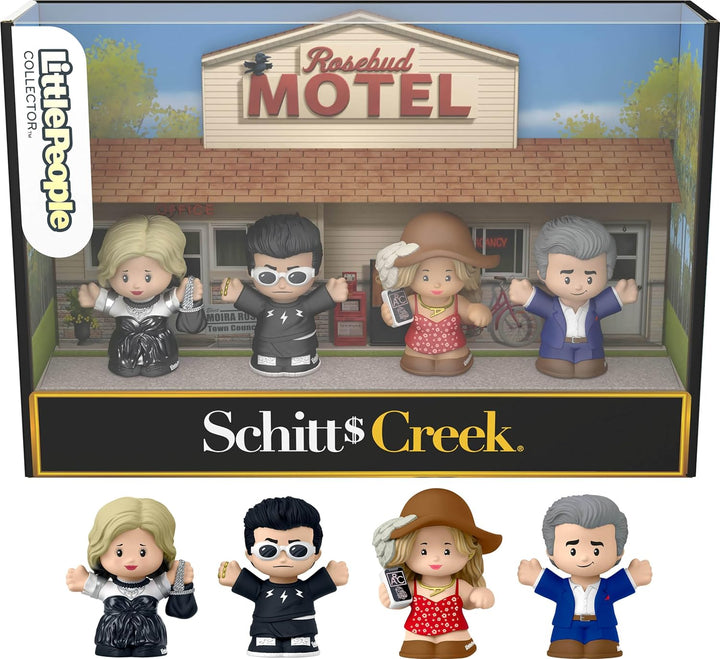 Schitt’S Creek TV Series Special Edition Set for Adults & Fans, 4 Figures in Display Package