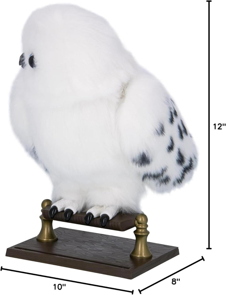 Harry Potter, Enchanting Hedwig Interactive Owl with over 15 Sounds and Movements and Hogwarts Envelope, Kids Toys for Ages 5 and Up