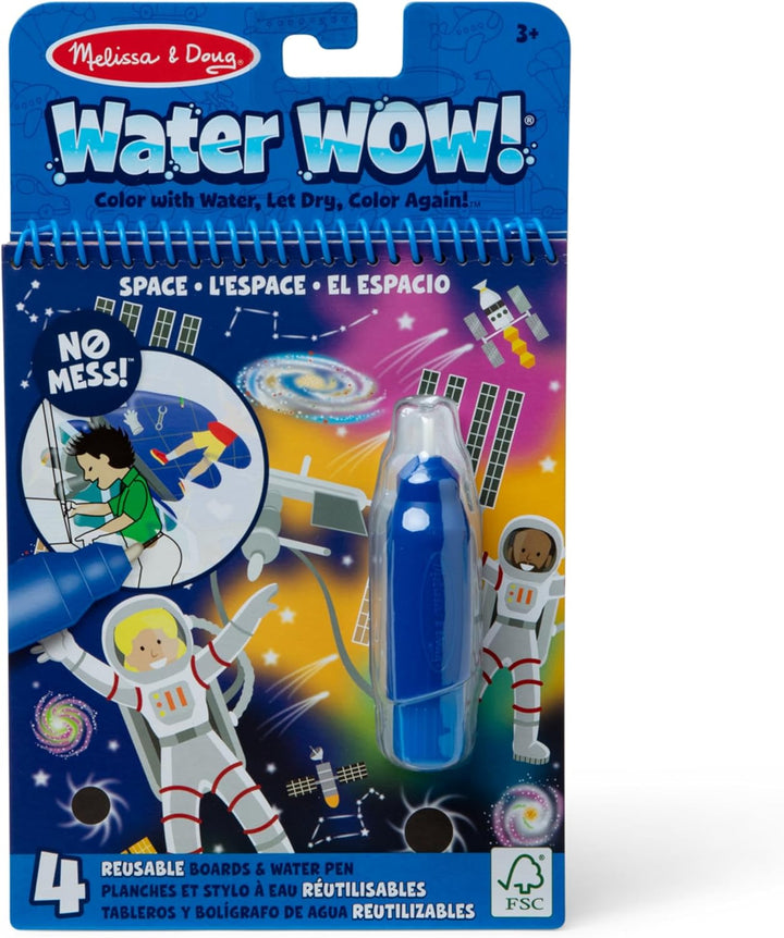 on the Go Water Wow! Reusable Water-Reveal Activity Pad - Vehicles - FSC Certified