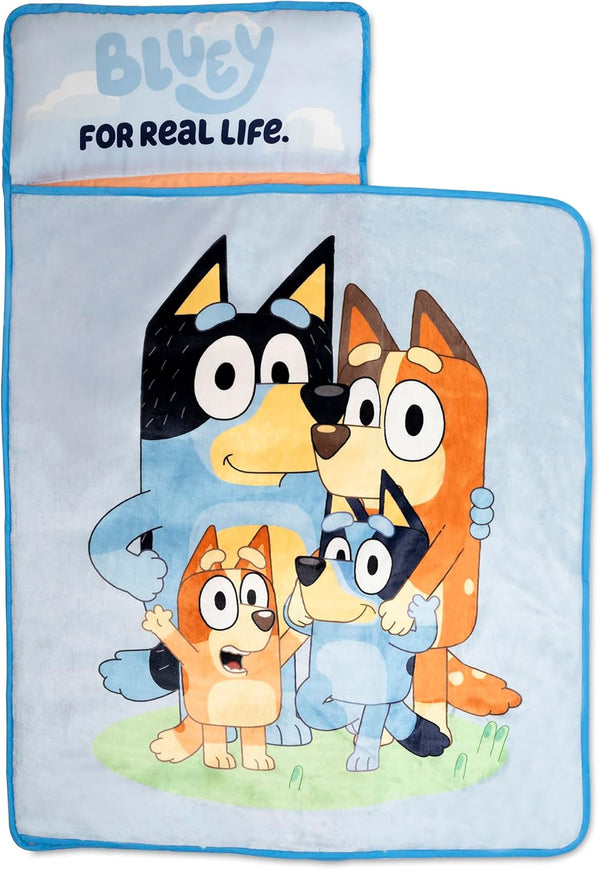 Kids Nap-Mat Set – Includes Pillow and Plush Blanket – Great for Boys or Girls Napping during Daycare or Preschool - Fits Toddlers and Young Children
