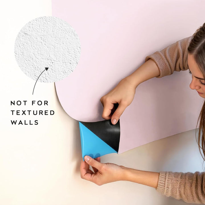 Magicwall | Magnetic Wall Decal Arch | Peel and Stick Magnetic Chalkboard for Wall | Kids Wall Decals | Playroom Essentials | Includes Chalk & Holder | Midi | 20 X 26 | Pink