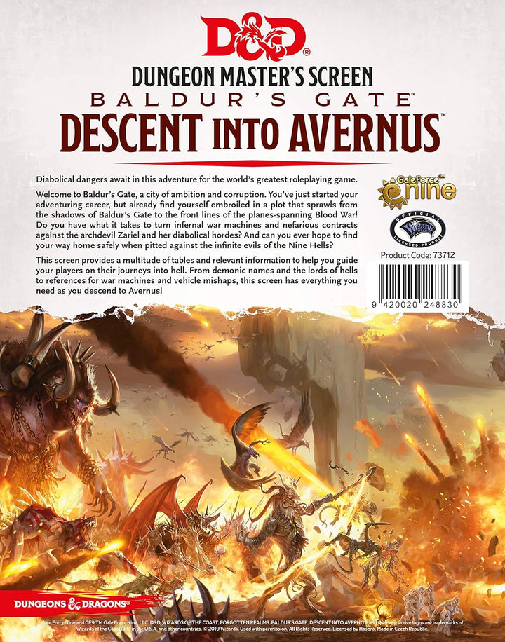 Descent into Avernus Zariel (1 Fig), Multicolor