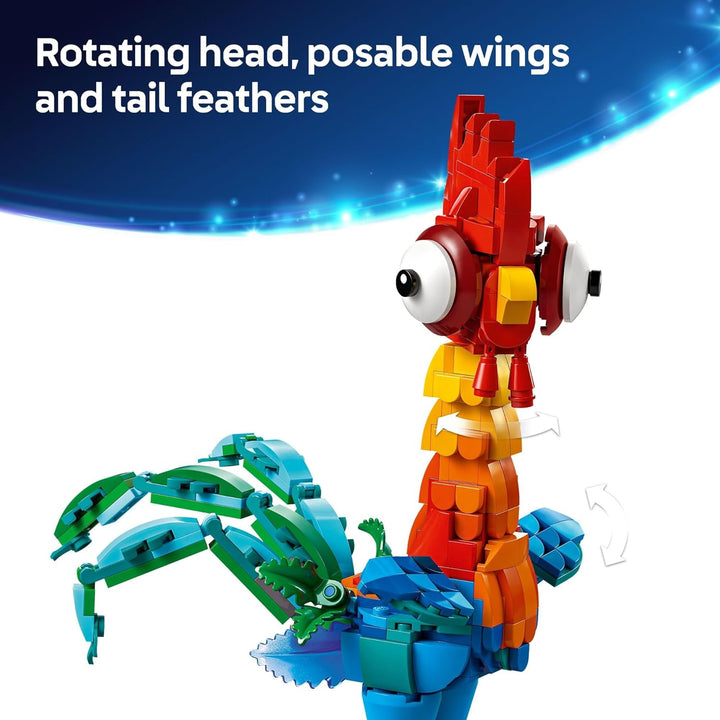 Disney Moana 2 Heihei - Building Toy for Kids, Girls & Boys, Ages 9+ - Gift for Birthdays - Moana & Disney Toy for Fans - 43272