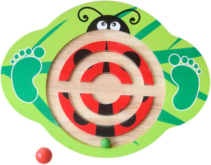Kids Wooden Balance Board Core Training Toy Sensory Wobble Board for Gym Fitness Home