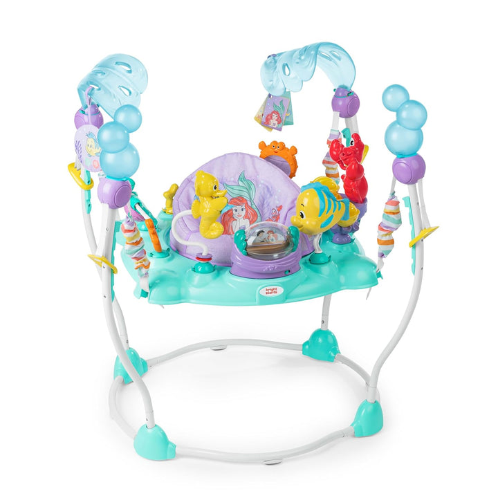 Disney Baby Finding Nemo Sea of Activities Baby Activity Center Jumper with Interactive Toys, Lights, Songs & Sounds, 6-12 Months (Blue)